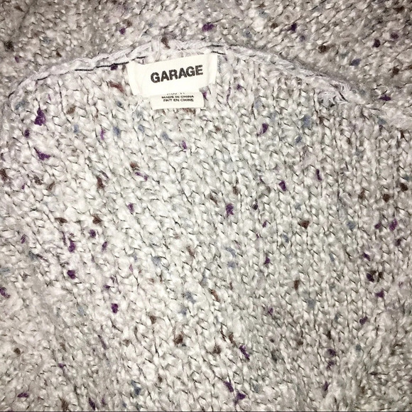 Garage xsmall oversized cozy teddy bear sweater - Picture 7 of 7